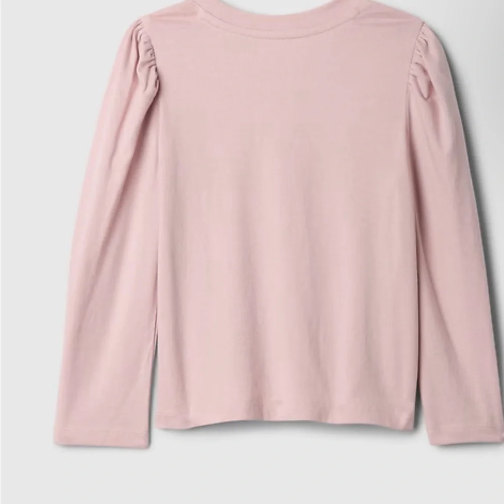 GAP Pink Ballet Dancer Long Sleeve Tee